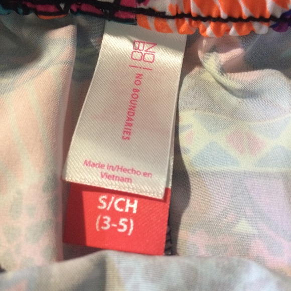 No Boundries Kaleidoscope Swim Trunks/Shorts - Picture 6 of 7